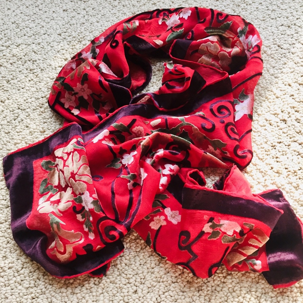 Beautiful silk scarf